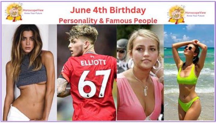 Insights Into June 4 Birthday Celebrities