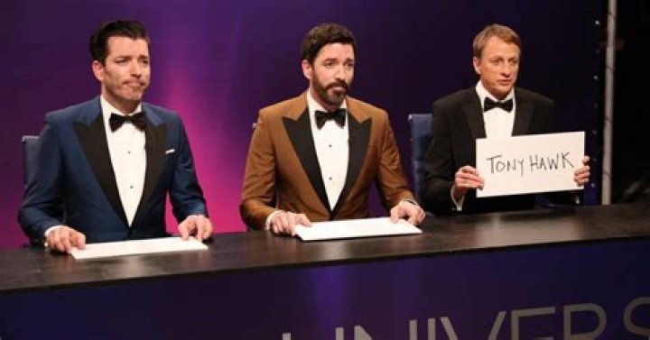 The Property Brothers & Tony Hawk In Miss Universe Sketch Hollywood Life