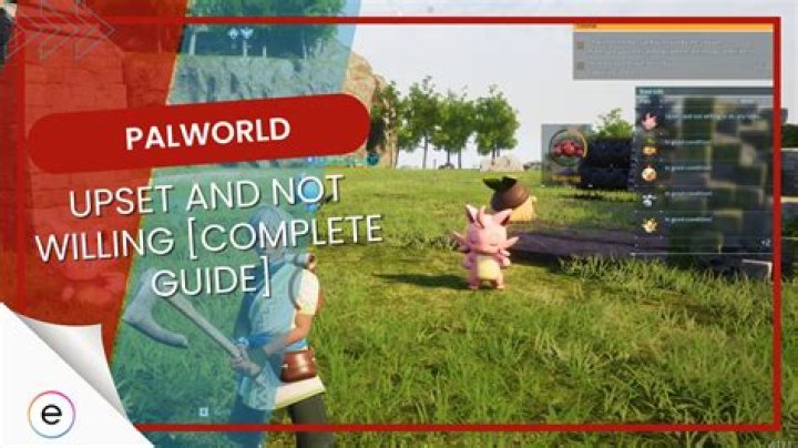 Why Pals Refuse Tasks In Palworld